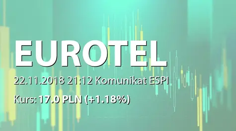 Eurotel S.A.: SA-QSr3 2018 (2018-11-22)