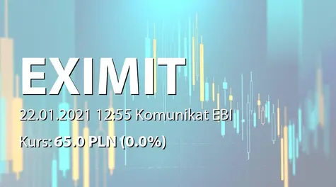 E-XIM IT S.A.: Terminy przekazywania raportów okresowych w 2021 roku (2021-01-22)