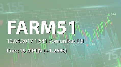 The Farm 51 Group S.A.: Korekta raportu ESPI 13/2017 (2017-04-19)