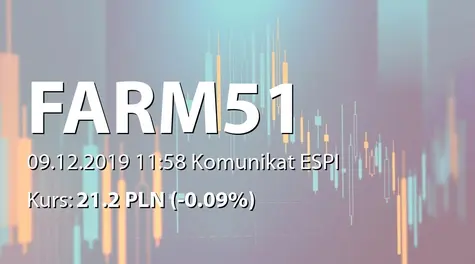 The Farm 51 Group S.A.: Korekta raportu ESPI 18/2019 (2019-12-09)