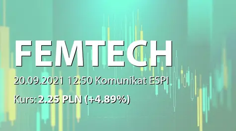 Femion Technology S.A.: NWZ - lista akcjonariuszy (2021-09-20)