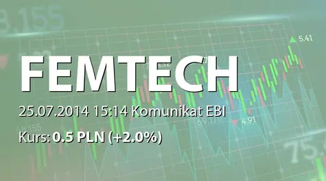 Femion Technology S.A.: Sprzedaż akcji przez podmiot powiązany (2014-07-25)