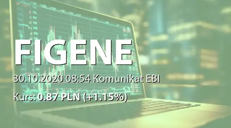 FIGENE CAPITAL S.A.: Rejestracja podwyższenia kapitału w KRS (2020-10-30)