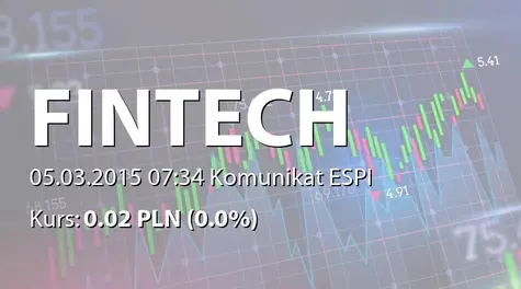 Fintech S.A.: Nabycie akcji przez Twinlight Finance Ltd. (2015-03-05)