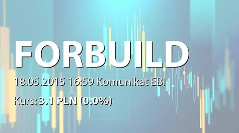 FORBUILD S.A.: SA-R 2014 i RS 2014 (2015-05-18)