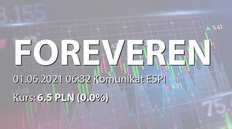 Forever Entertainment S.A.: Informacja produktowa (2021-06-01)