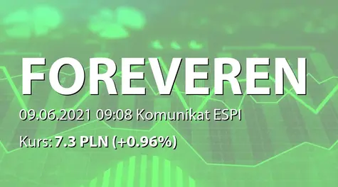 Forever Entertainment S.A.: Informacja produktowa (2021-06-09)