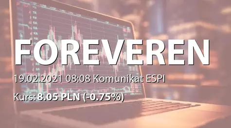 Forever Entertainment S.A.: Informacja produktowa (2021-02-19)