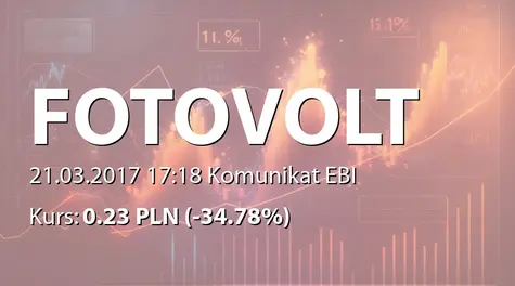 Foto Volt Eko Energia S.A.: SA-R 2016  (2017-03-21)