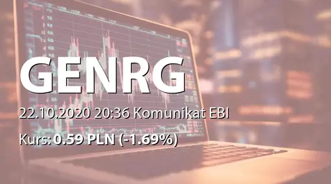 G-Energy S.A.: Rezygnacja członka RN (2020-10-22)