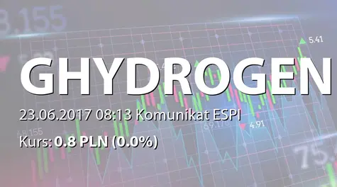 Global Hydrogen S.A.: Wypłata dywidendy - 0,02 PLN (2017-06-23)