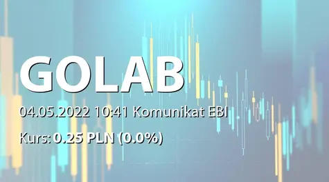 Golab S.A.: Wybór audytora - Pro-Bilans J.K. sp. z o.o. (2022-05-04)