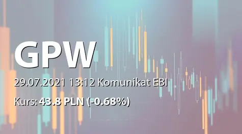 Giełda Papierów Wartościowych w Warszawie S.A.: Raport dotyczący zakresu stosowania Dobrych Praktyk 2021 (2021-07-29)