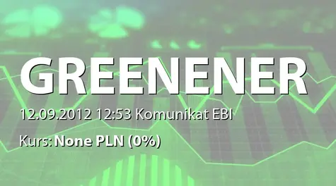 MVA Green Energy S.A.: WZA - zwołanie obrad: zmiany statutu, zamiana akcji imiennych serii C na akcje zwykłe, zmiany w RN (2012-09-12)