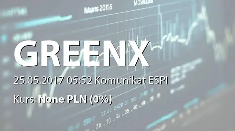 GreenX Metals Limited: Deposit development plan approved at Jan Karski (2017-05-25)