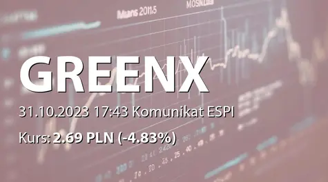 GreenX Metals Limited: SA-RS 2020/2021 (2023-10-31)