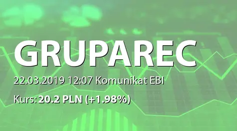 Grupa Recykl S.A.: NWZ - projekty uchwał: zmiany na wniosek akcjonariusza (2019-03-22)