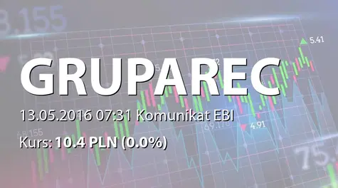 Grupa Recykl S.A.: SA-QSr1 2016 (2016-05-13)