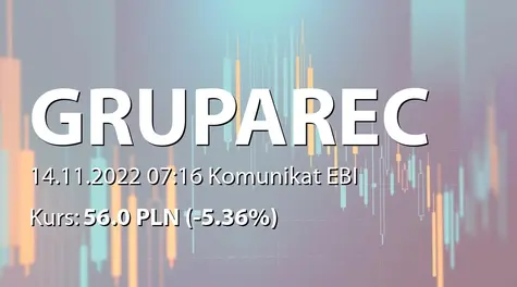 Grupa Recykl S.A.: SA-QSr3 2022 (2022-11-14)