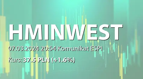 HM Inwest S.A.: Przydział obligacji serii G (2024-03-07)