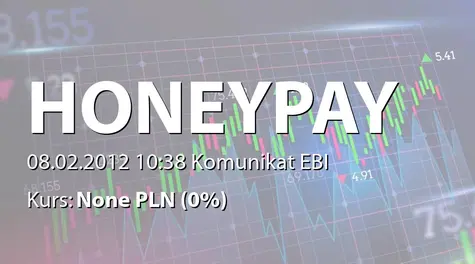 Honey Payment Group S.A.: Oświadczenie akcjonariusza ws. nie sprzedaży akcji (2012-02-08)