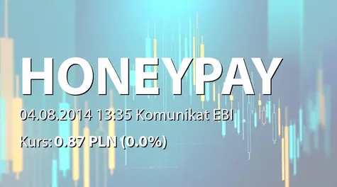 Honey Payment Group S.A.: SA-Q2 2014 (2014-08-04)