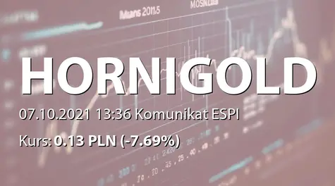 Hornigold Reit S.A.: Nabycie akcji przez Berg Holding SA (2021-10-07)