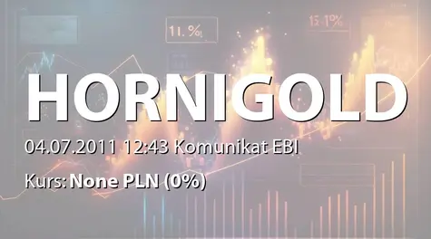 Hornigold Reit S.A.: SA-R 2010 - uzupełnienie (2011-07-04)