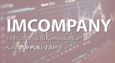 IMC S.A.: Zakup akcji przez Oleksandr Petrova (2021-11-19)