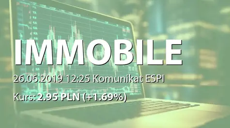 Grupa Kapitałowa IMMOBILE S.A.: ZWZ - lista akcjonariuszy (2019-06-26)