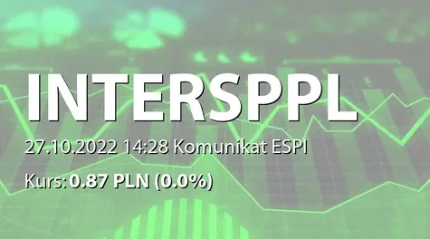 Intersport Polska S.A.: Aktualizacja działań w zakresie przeglądu opcji strategicznych (2022-10-27)