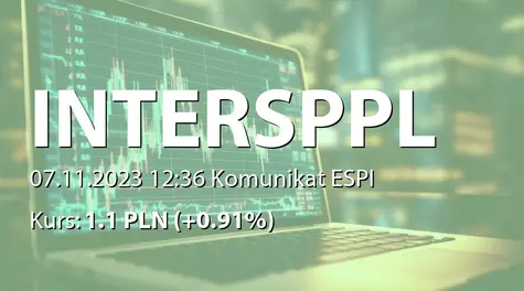 Intersport Polska S.A.: Rejestracja podwyższenia kapitału w KRS (2023-11-07)