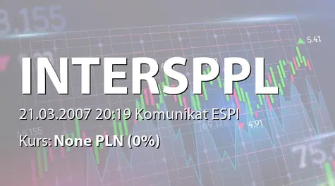 Intersport Polska S.A.: Zestawienie transakcji animatora (2007-03-21)