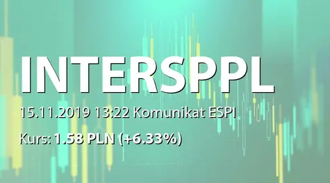 Intersport Polska S.A.: Zmiana powierzchni handlowej (2019-11-15)