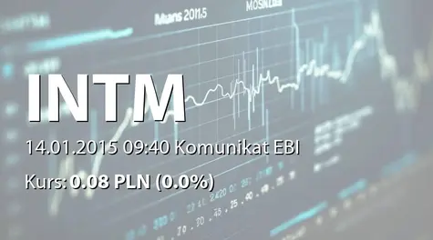 INTERMARUM S.A.: Terminy przekazywania raportów okresowych w 2015 r. (2015-01-14)