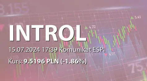 INTROL S.A.: Warunkowa umowa na budowę układu kogeneracyjnego na terenie elektrociepłowni (2024-07-15)