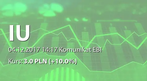 Internet Union S.A.: Powołanie członka ZarzÄdu (2017-12-04)