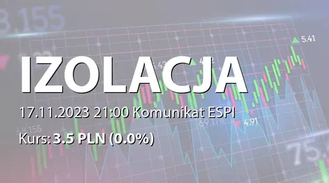 IZOLACJA-JAROCIN S.A.: SA-Q3 2023 (2023-11-17)