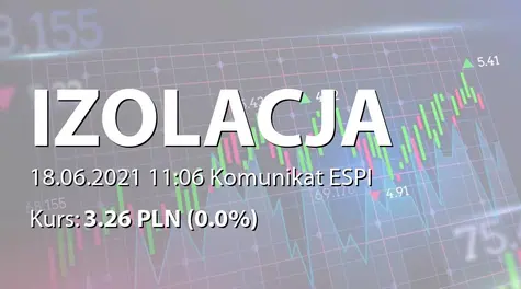 IZOLACJA-JAROCIN S.A.: ZWZ - akcjonariusze powyżej 5% (2021-06-18)