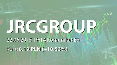 JRC Group S.A.: Raport za maj 2015 (2015-06-22)