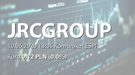 JRC Group S.A.: ZWZ - ogłoszenie i projekty uchwał: zysk na kapitał zapasowy, zmiany w statucie  (2020-06-10)