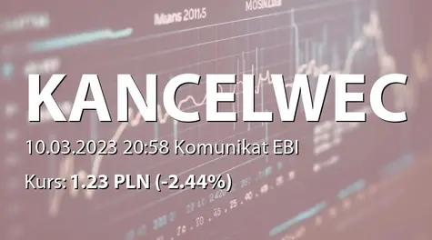 Kancelaria Prawna - Inkaso WEC S.A.: Zmiana warunków emisji obligacji serii E (2023-03-10)