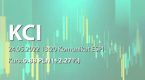 KCI S.A.: Zmiana terminu publikacji SA-QSr1 2022 (2022-05-24)