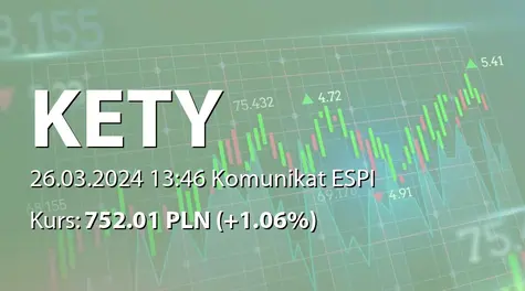 Grupa Kęty S.A.: Szacunkowe, skonsolidowane wyniki finansowe za I kwartał 2024 roku (2024-03-26)