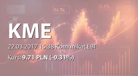 Kancelaria Medius S.A. w restrukturyzacji: Emisja obligacji serii K (2017-03-22)