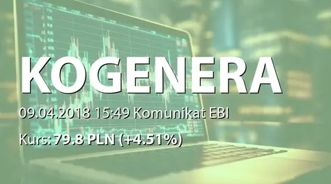 Zespół Elektrociepłowni Wrocławskich Kogeneracja S.A.: Raport dotyczÄcy incydentalnego naruszenia Dobrych Praktyk (2018-04-09)