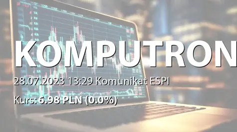 Komputronik S.A.: Wypowiedzenie umowy faktoringowej z Coface Poland Factoring sp. z o.o. (2023-07-28)