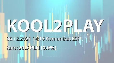 Kool2Play S.A.: NWZ - lista akcjonariuszy (2021-12-06)