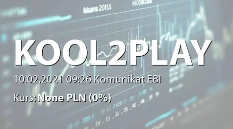 Kool2Play S.A.: Oświadczenie w sprawie przestrzegania ładu korporacyjnego (2021-02-10)