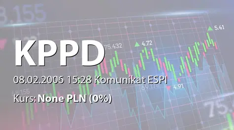 Koszalińskie Przedsiębiorstwo Przemysłu Drzewnego S.A.: Apelacja Drembo sp. z o.o. - wyrok z powództwa NFI Octava SA (2006-02-08)